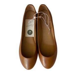 Universal Thread Cognac Ballet Flats (Size 7) NWT